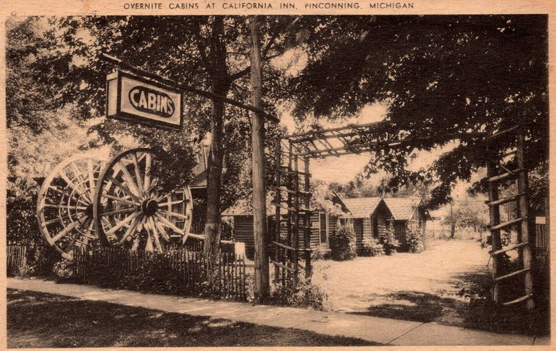 California Inn - Vintage Postcard (newer photo)